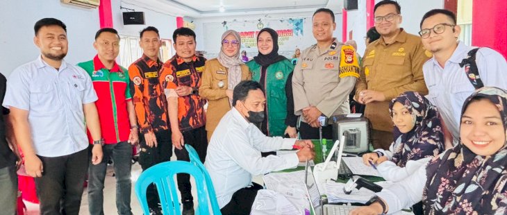 SAPMA PP Gowa Gelar Aksi Sosial Donor Darah dan Pemeriksaan Kesehatan Gratis
