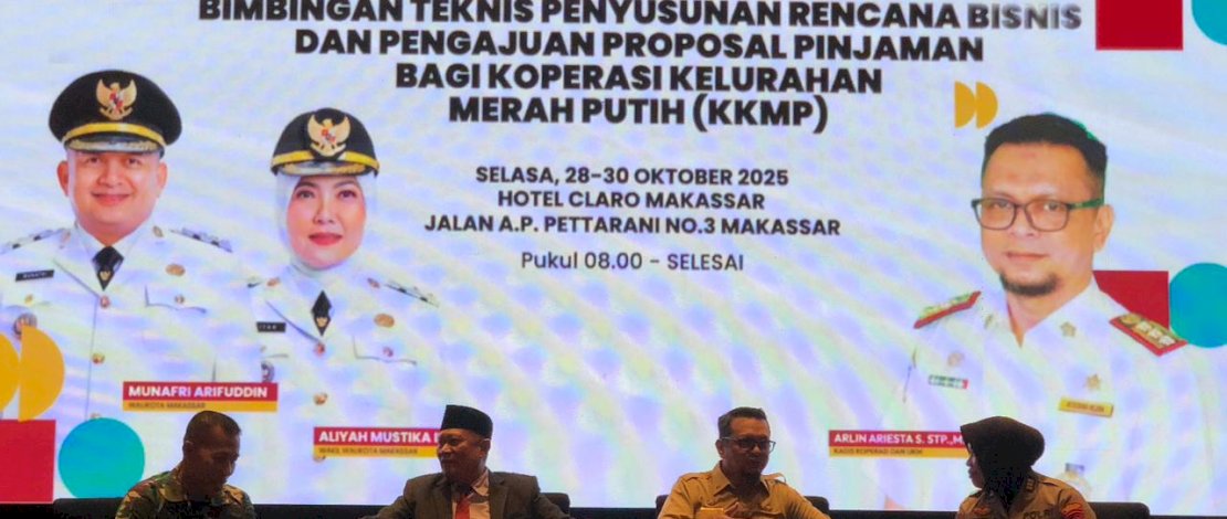 Diskop dan UKM Gelar Bimtek Penyusunan Rencana Bisnis dan Pengajuaan Proposal Pinjaman Bagi Koperasi Kelurahan Merah Putih Diskop dan UKM Gelar Bimtek Penyusunan Rencana Bisnis dan Pengajuaan Proposal Pinjaman Bagi Koperasi Kelurahan Merah Putih