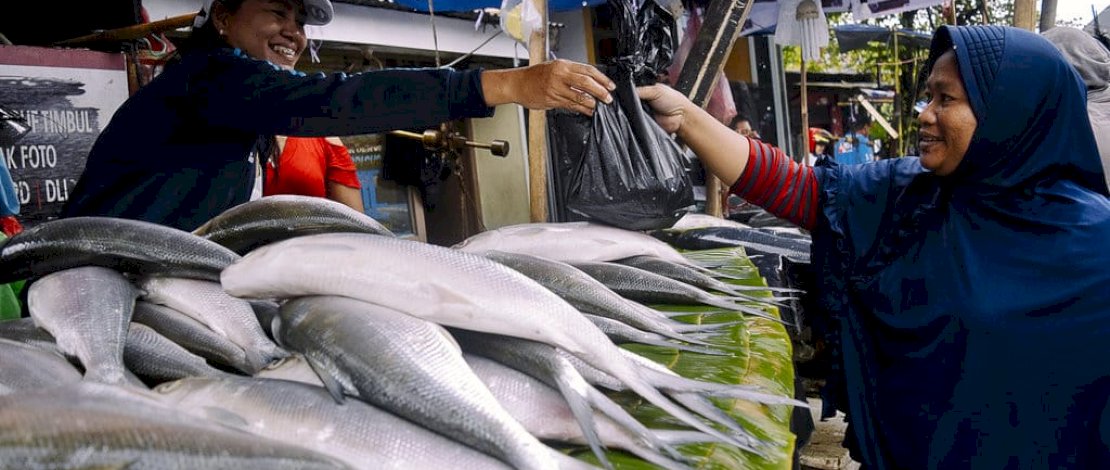 Ikan bandeng jadi penyumbang utama inflasi di Luwu Timur pada Bulan Agustus 2025.