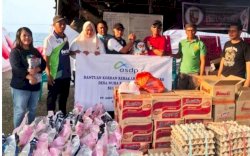 Bantuan Terus Berdatangan, Korban Kebakaran di Luwu Timur Terima Bantuan Pangan ASDP Indonesia
