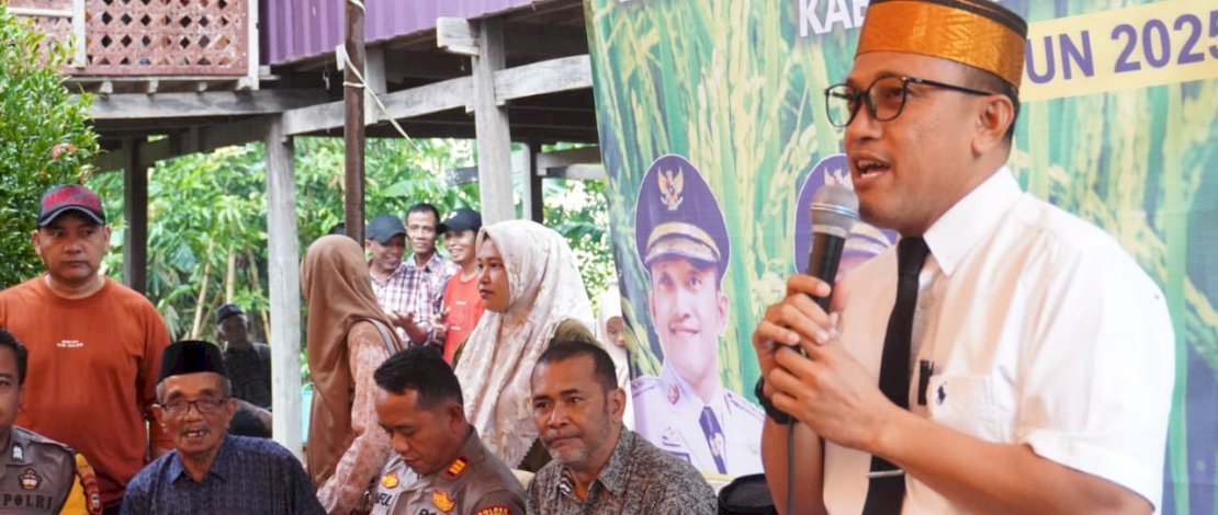 Pemkab Jeneponto Salurkan Benih Padi dan Hand Sprayer Untuk Petani