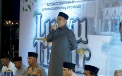 Hadiri Tabligh Akbar HUT Desa Sorowako, Bupati Luwu Timur Ingatkan Jaga Kerukunan Antar Warta