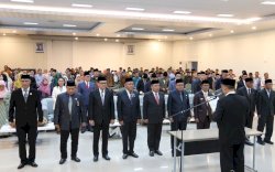 Lantik 10 Kepala Kantor Kemenag Kabupaten Kota, Ali Yafid: Jalani dengan Ikhlas dan Tanggung Jawab