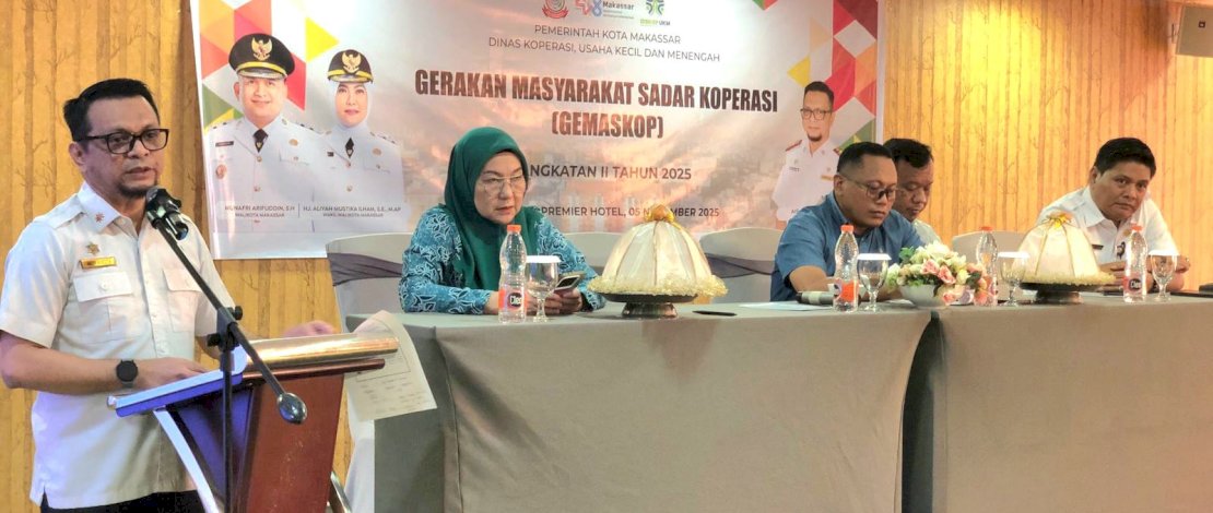 Kepala Dinas Koperasi dan UKM Kota Makassar, Arlin Ariesta