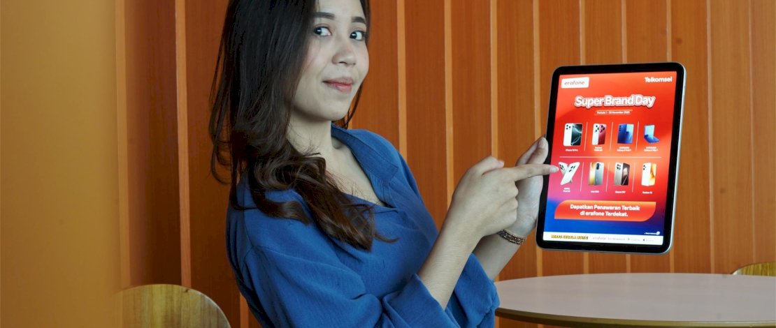 Promo Spesial di Penghujung Akhir Tahun, Telkomsel Hadirkan Paket Bundling Halo+ di Super Brand Day bersama Erajaya Group