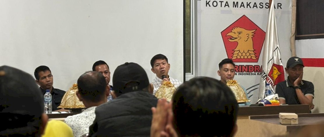 Ketua DPC Gerindra Kota Makassar Eric Horas menanggapi keinginan Budi Arie untuk bergabung dengan Partai Gerindra.