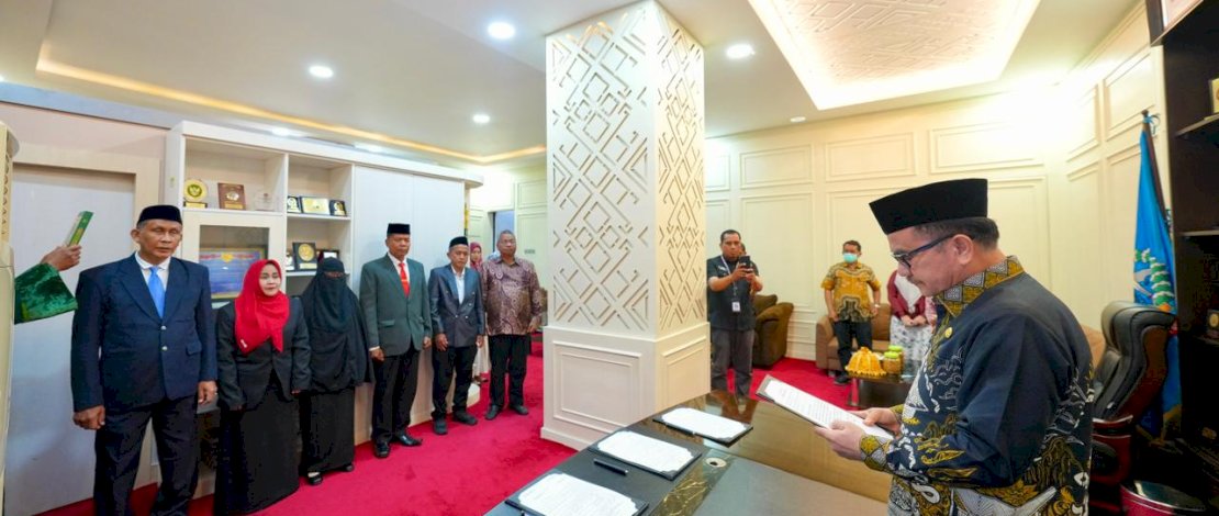 Empat Pejabat Fungsional Ahli Utama Dilantik, Pemprov Sulsel Perkuat Akselerasi Smart ASN