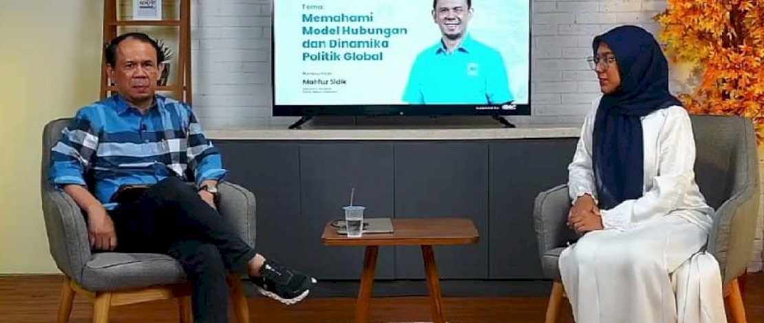 Mahfuz Sidik Ajak Generasi Muda Pelajari dan Mulai Berinteraksi dengan Masalah Dinamika Politik Global