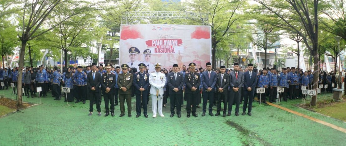 Wali Kota Munafri Pimpin Upacara Hari Pahlawan, Serukan Teladani Semangat Juang Pendahulu 