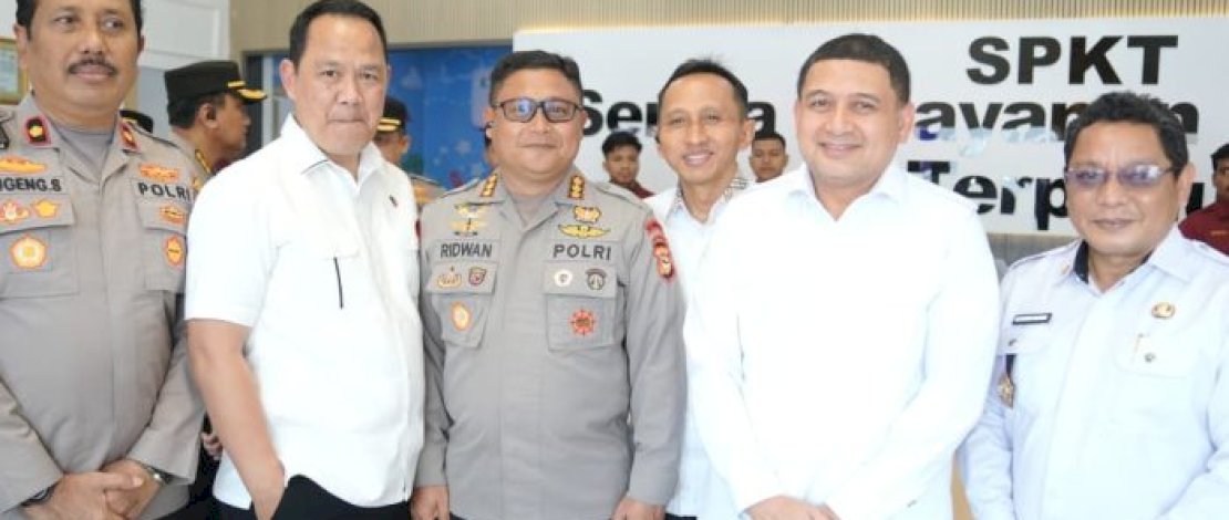 Wali Kota Makassar Resmikan Gedung Baru SPKT dan SKCK Polrestabes, Tegaskan Sinergi Pemerintah dan Polri untuk Keamanan Kota