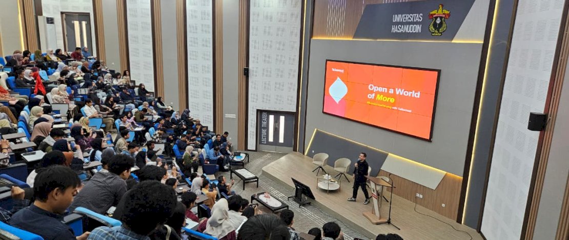 THRIVE Talenta Digital Indonesia hadir di Universitas Hasanuddin (Unhas), Senin, 10 November 2025.