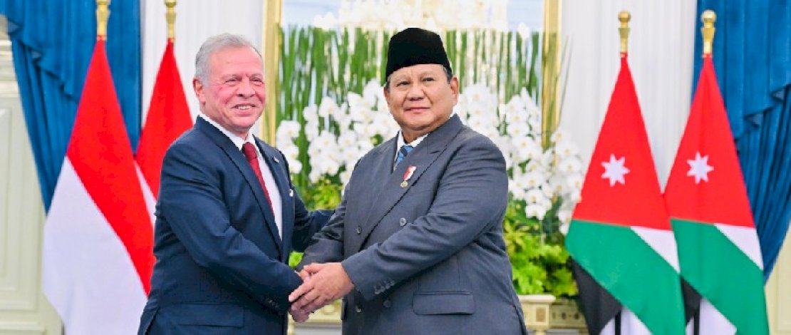Kerajaan Yordania Raja Abdullah II Puji Kepemimpinan Prabowo: “Dalam Waktu Singkat, Anda Sudah Mengubah Hidup Rakyat Kecil”