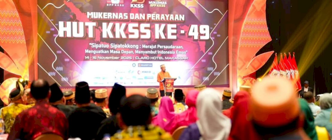 Gubernur Sulsel Andi Sudirman Sulaiman menyampaikan apresiasi tinggi terhadap peran KKSS yang dinilai sebagai mitra strategis pemerintah daerah.