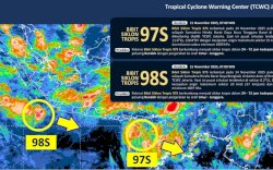 Bibit Siklon Picu Gelombang Tinggi, BMKG Ingatkan Warga Pesisir Tingkatkan Kewaspadaan
