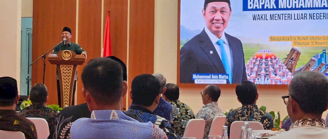 Andi Sudirman Gelar Jamuan Makan Malam Pengurus Partai Gelora di Rumah Jabatan Gubernur Sulsel