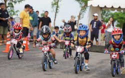 Fun Race Balance Bike Makassar, Ajang Silaturahmi Puluhan Rider Cilik