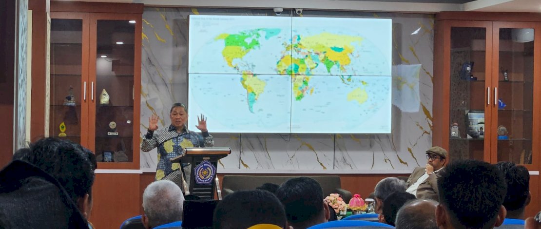 Wamenlu Anis Matta Jadi Dosen Tamu di Kuliah Umum Unismuh , Bahas Pentingnya Kehadiran Ahli Ilmu Ruang