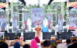 Fatmawati Rusdi Ajak Masyarakat Rajut Harmoni di HUT Makassar ke-418