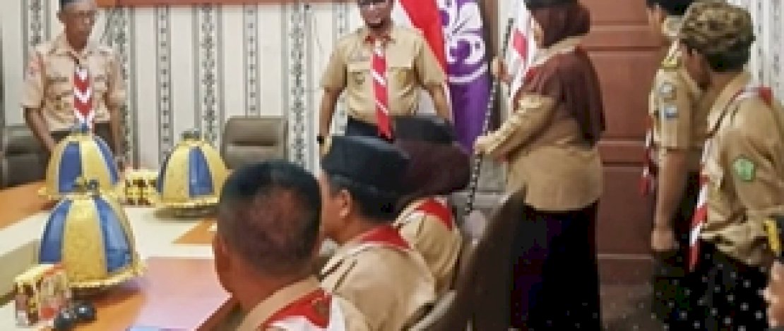 Diskop-UKM Makassar Dukung Penuh Spirit Kemandirian Pemuda di Pelepasan Kontingen Peran Saka Nasional 2025