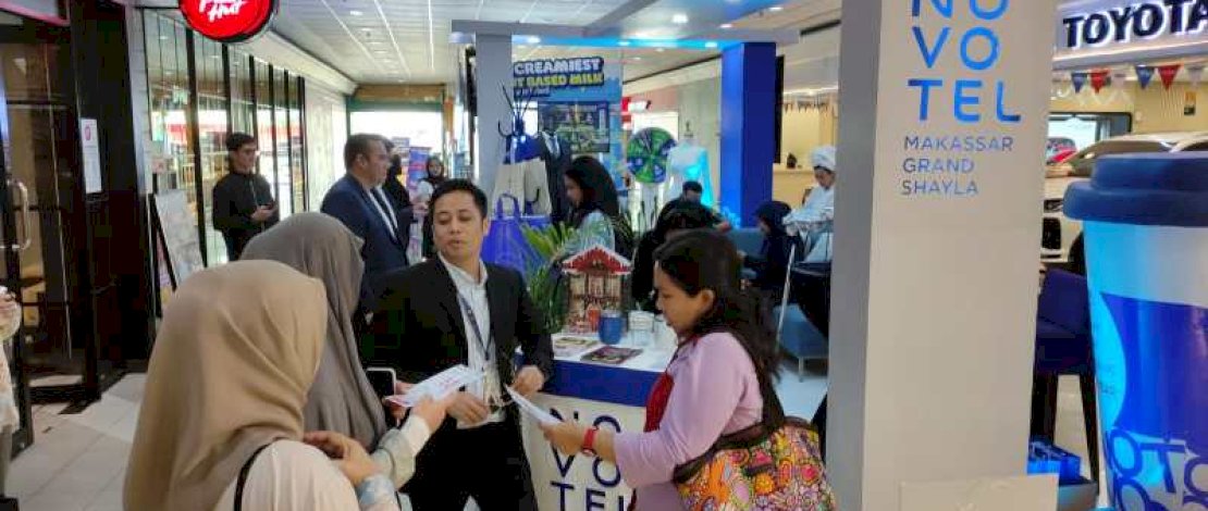 Novotel Makassar Grand Shayla resmi menghadirkan pameran eksklusif di Mal Ratu Indah pada 18–23 November 2025.