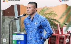 Kasi Trantib Tamalanrea Pimpin Apel Pagi ASN dan PPPK