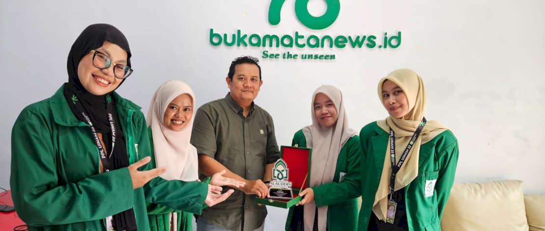 Dua Bulan Jadi Jurnalis,  Mahasiswa Magang UIN Alauddin Rampungkan PPL  di Redaksi BukamataNews