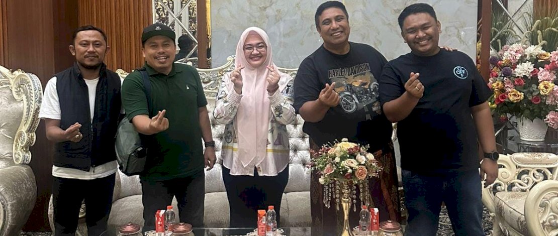 Bupati Maros Siap Membersamai Vonny, Puji Potensi Gemilang Pagessa