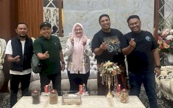 Bupati Maros Siap Membersamai Vonny, Puji Potensi Gemilang Pagessa