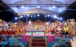 Dihadiri Delapan Negara, Festival Budaya Internasional Pinrang Berlangsung Meriah