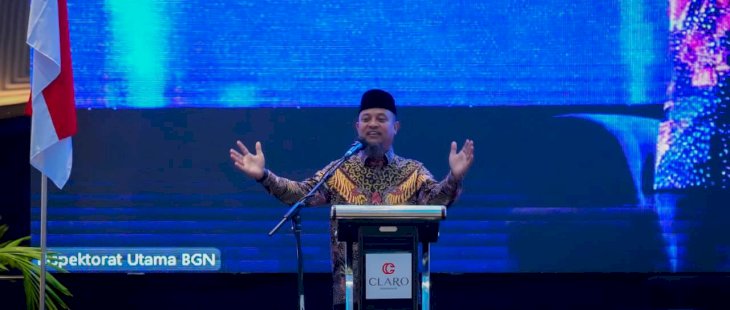 Gubernur Andi Sudirman Tekankan Integritas Pengelolaan Program Gizi di Bimtek SPPG