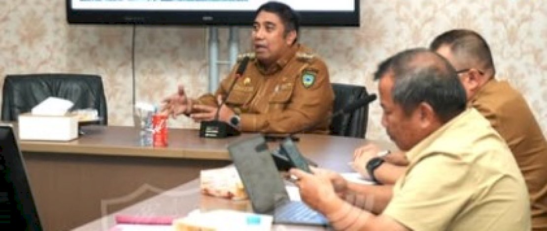 Bupati Maros Pimpin Rapat Koordinasi Penyusunan Lahan Pertanian Pangan Berkelanjutan