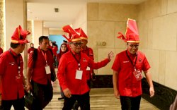 Hasto Buka Konferda PDIP Sulsel, Tantang Kader Lari Pagi Bareng Danny Pomanto