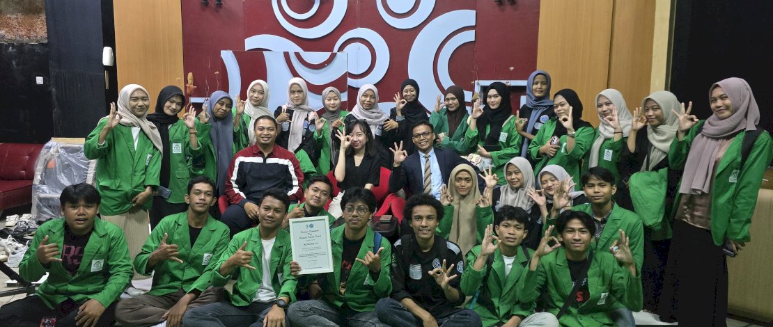 Perdalam Ilmu Broadcasting, Mahasiswa Jurnalistik UIN Alauddin Kunjungi Salah Satu Stasiun TV di Makassar