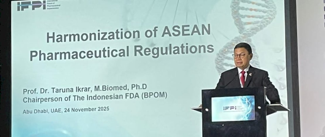 Taruna Ikrar, Kepala BPOM RI Wakili ASEAN di Abu Dhabi: Perjuangkan Regulasi Obat Global yang Lebih Adil