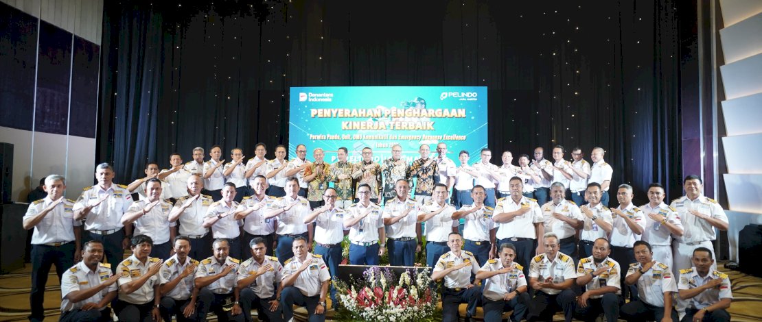Penganugerahan Kinerja Terbaik Perwira Pandu, Unit Terbaik, Deputy Manager Unit (DMU) Komunikatif dan Emergency Respon Execellence di Lingkungan PT Pelindo Jasa Maritim Tahun 2025.