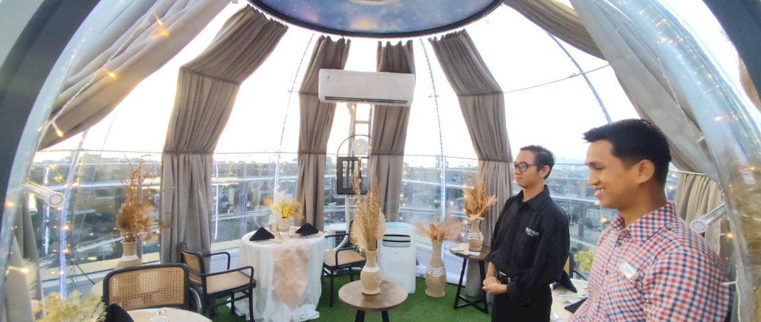 Hyatt Place Makassar Hadirkan Konsep Bersantap Kubah Transparan dengan Paket Sunset Picnic dan Fine Dining