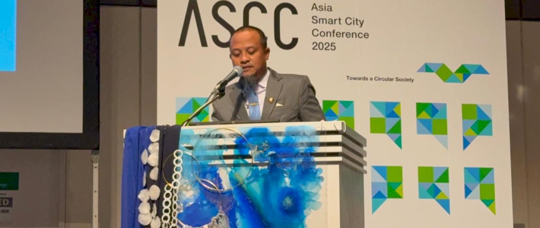 Gubernur Sulsel, Andi Sudirman Sulaiman, menjadi salah satu pembicara pada ajang bergengsi Asia Smart City Conference (ASCC) 2025 yang digelar di Pacifico Yokohama North, Jepang, pada 25-27 November 2025.