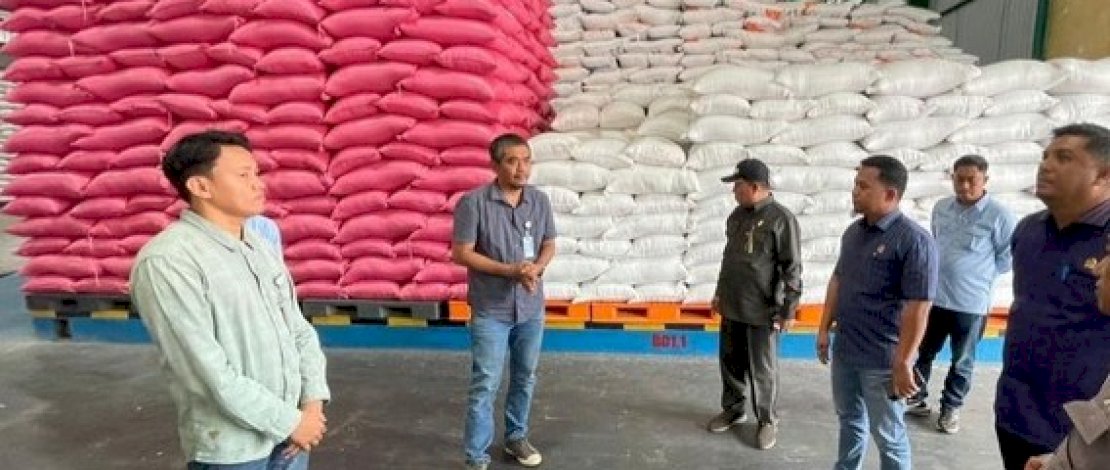 DPRD Parepare Sidak Gudang Bulog Usai Harga Beras Meroket, Stok Ternyata Melimpah