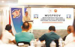 Jufri Rahman Dorong Musprov PGI Sulsel Lahirkan Program Promosi Wisata dan Regenerasi Atlet Muda