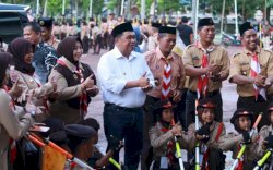 Bupati Firdaus Serukan Pramuka Jadi Garda Terdepan Wujudkan "Takalar Cepat"