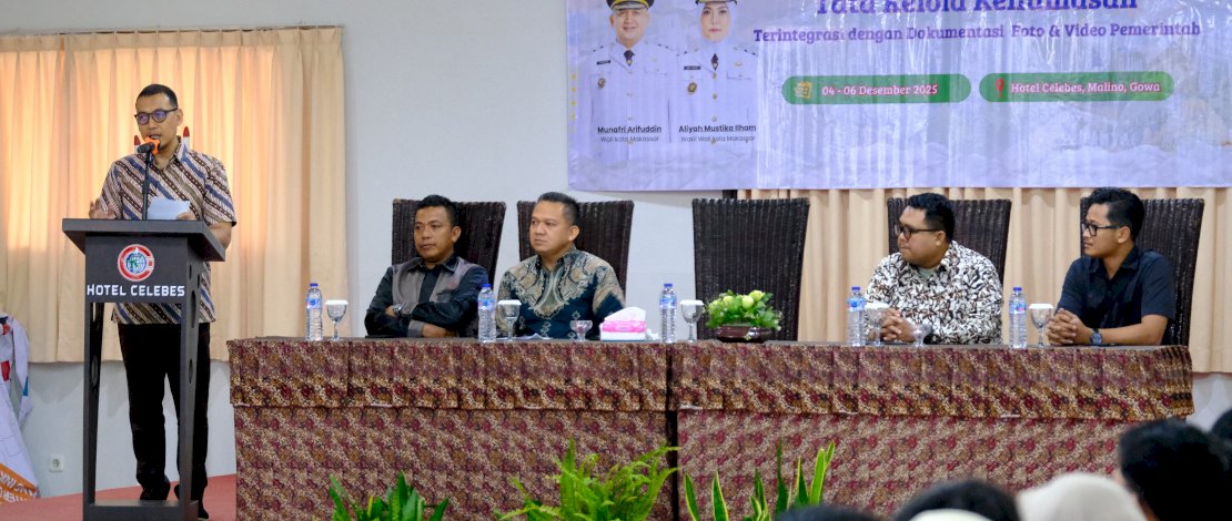 Sekda Makassar Buka Bimtek Tata Kelola Kehumasan Prokopim Tahun 2025