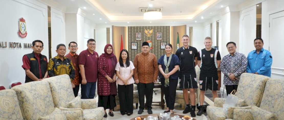 Kedubes Inggris Temui Munafri, Jajaki Kerja Sama Stadion hingga MCH