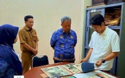 Tim Pansus DPRD Kunjungi Dinas Kearsipan Makassar Tinjau Depo Arsip Kota