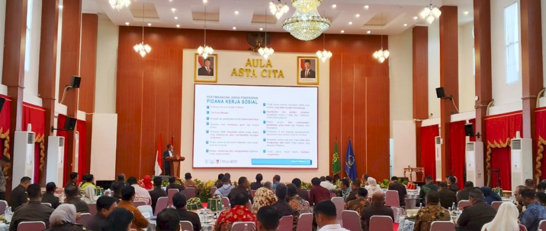 Penandatanganan Nota Kesepahaman antara Kejaksaan Tinggi Sulsel dan Pemerintah Provinsi Sulsel, di Baruga Asta Cita, Rumah Jabatan Gubernur, Makassar, Kamis, 20 November 2025.