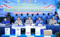 Sepanjang Tahun 2025, Polairud Polda Sulsel Ungkap 14 Pidana Destructive Fishing dan Satu Kasus Satwa Dilindungi