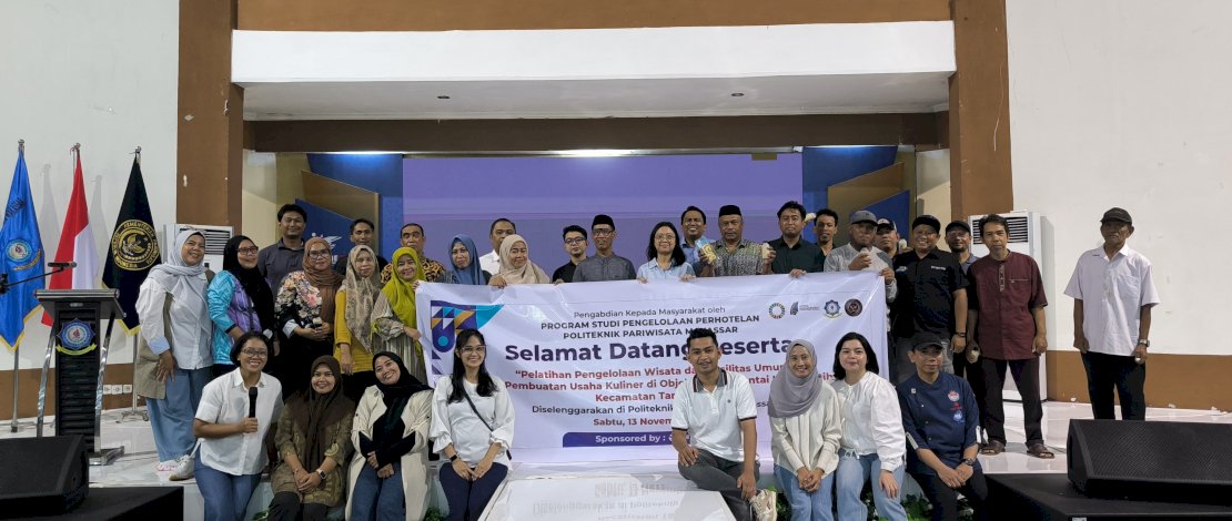Poltekpar Makassar Dorong Warga Pantai Layar Putih Naik Kelas Lewat Pelatihan Wisata dan Usaha Kuliner