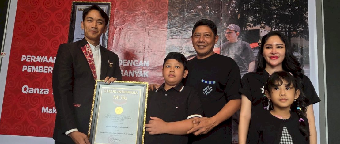 MURI Apresiasi Perayaan Ulang Tahun dengan Pemberitaan Media Terbanyak di Indonesia