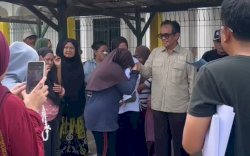 La Tinro Latunrung Kunjungi Lokasi Bencana Angin Puting Beliung di Pinrang