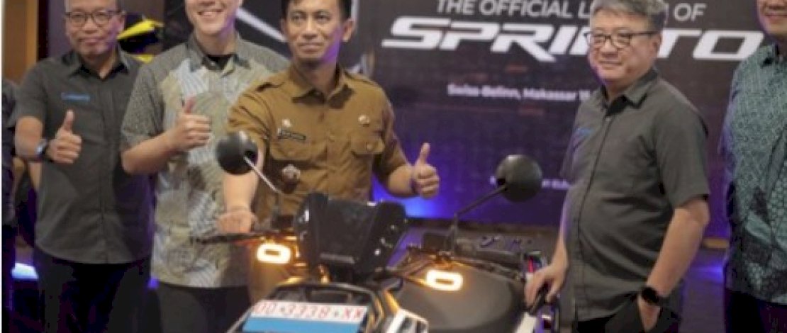 DLH Kota Makassar Terima 38 Motor Listrik Indomobil Emotor Tyranno untuk Operasional Ramah Lingkungan