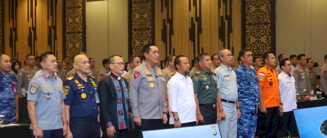 Kapolda Sulsel Pimpin Rakor Lintas Sektoral 2025, Tegaskan Kesiapan Ops Lilin-2025